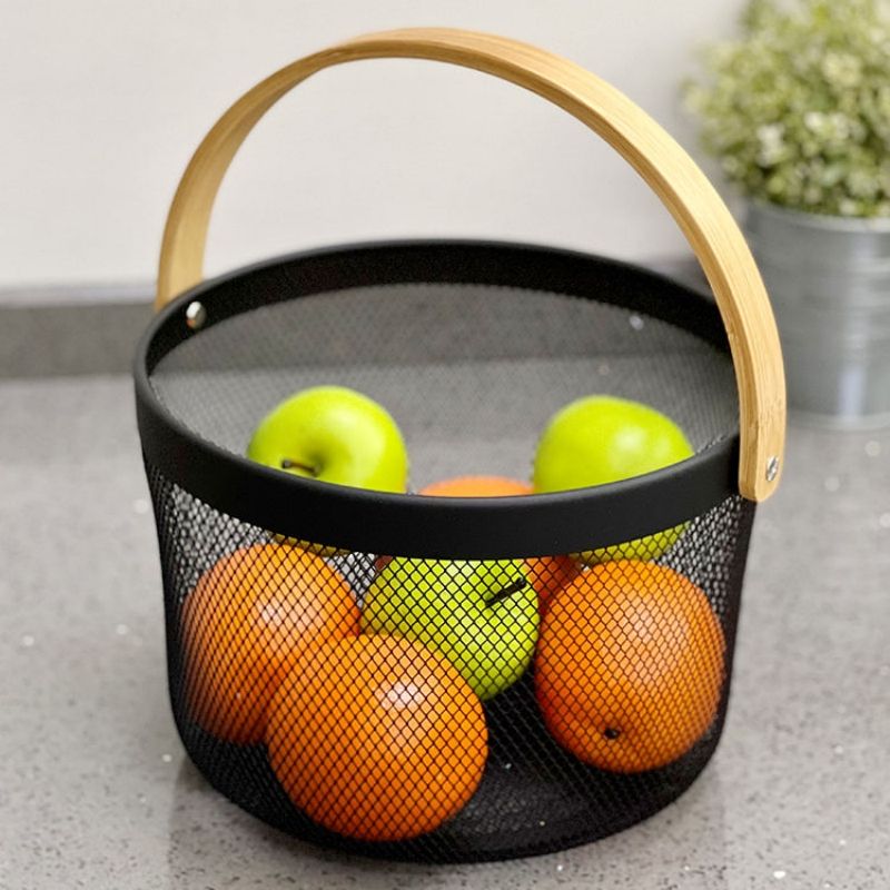 Mesh Fruit Round Basket