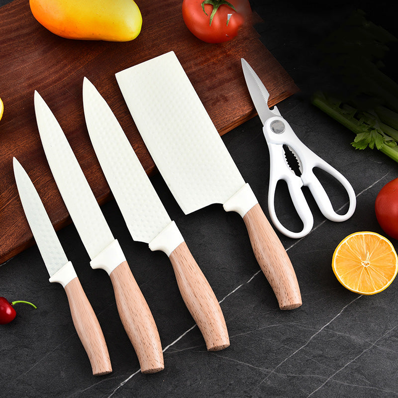 6 Pieces Kitchen Knife Set