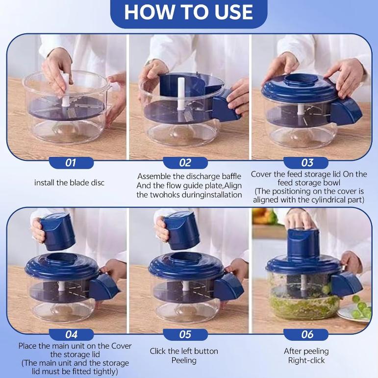 Electric Fruit and Vegetable Peeler