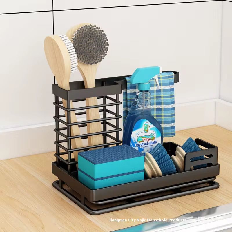 Kitchen Sink Caddy & Cleaning Accessory Organizer