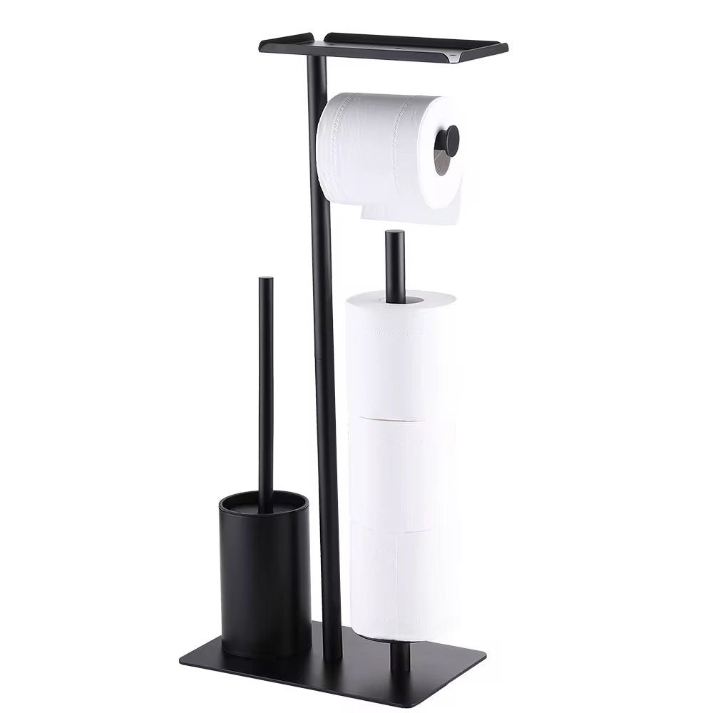 Free-Standing 4-in-1 Bathroom Organizer Station