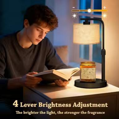 Height Adjustable Candle Warmer Lamp