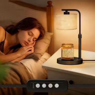 Height Adjustable Candle Warmer Lamp