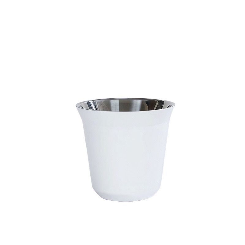 80ML Stainless Steel Double Wall Espresso Coffee Cup - Available in 4 Colors
