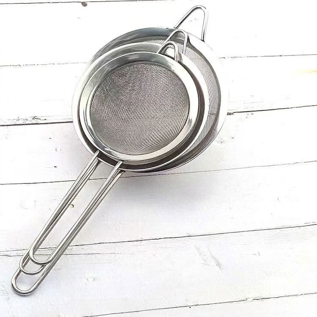 Set of 3-Stainless Steel Strainer