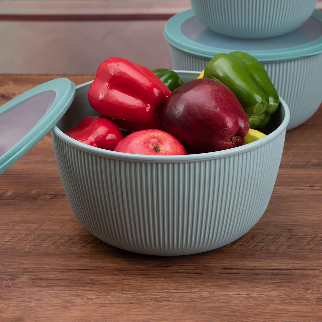 4-Piece Nested Culinary Prep & Storage Bowl Set