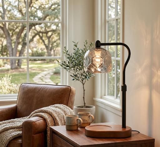 Electric Candle Warmer Lamp with Adjustable Height