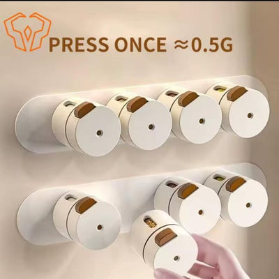 6 Pcs Spice Jars Magnetic Suction
