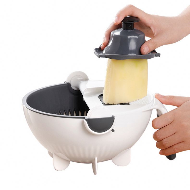 Multifunction Manual Vegetable & Fruit Grater Cutting Tool & Strainer