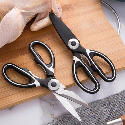 Multipurpose Heavy Duty sharp Kitchen Shears Meat Scissor with cover