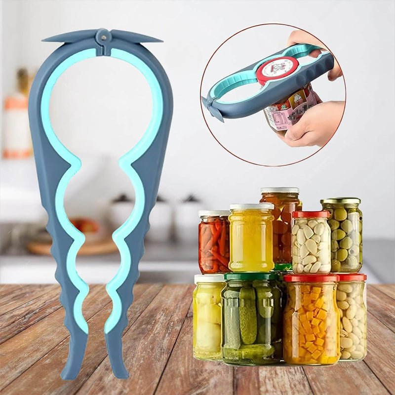 4-in-1 Multi-Functional Jar and Bottle Opener