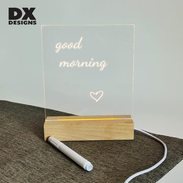 Notepad with LED Light