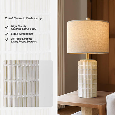 Home Decor LED Ceramic Table Lamp