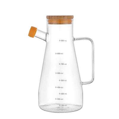 900ml Glass Oil Dispenser Kitchen Cooking Oil Bottles for Home Kitchen