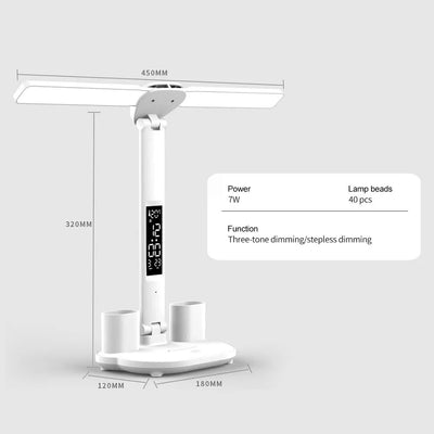 USB LED Study Reading Lamp Multi-function Table Lamp