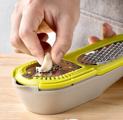 2-in-1 Multifunctional Manual Citrus Juicer and Grater Set