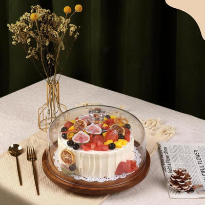 Premium Acacia Wood Cake Stand Display Board