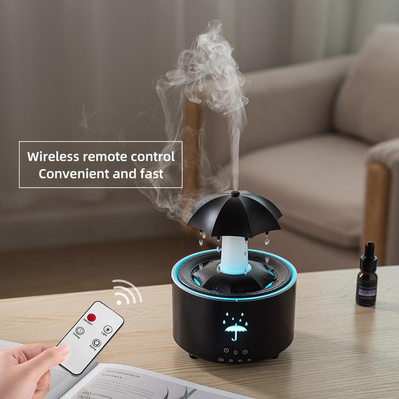 Rotating Water Droplet Rain Cloud Aromatherapy Machine