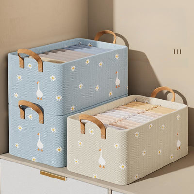 Clothes Organizer Fabric Storage Box-1 Piece