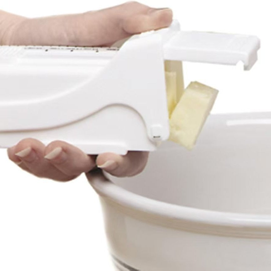 Precision Multi-Portion Butter Slicer & Measuring Guide