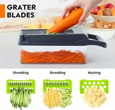 12 in 1 Veggie Slicer and Grater