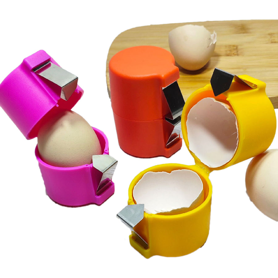 Shell-Crack Egg Topper & Opener Set