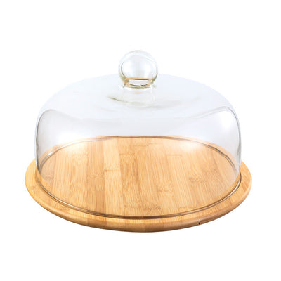 Glass Dome Cake Stand-20cm