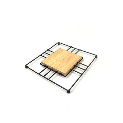 Iron Grid Trivet Modern Heat-Resistant Table Protection-Available in 2 shapes