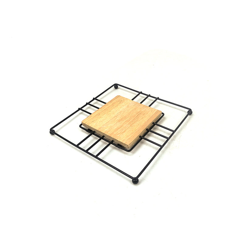 Iron Grid Trivet Modern Heat-Resistant Table Protection-Available in 2 shapes