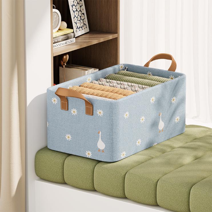 Clothes Organizer Fabric Storage Box-1 Piece