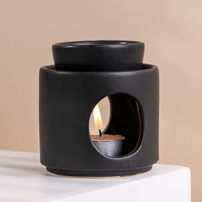 Candle Essential Oil Frosted Porcelain Candle