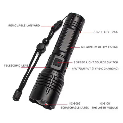 Rechargeable LED Flashlight