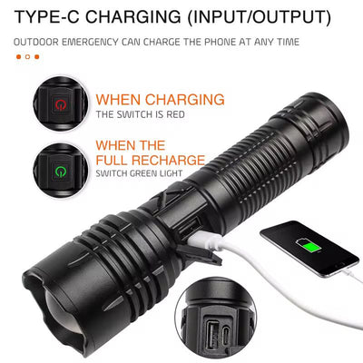 Rechargeable LED Flashlight