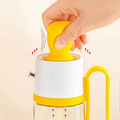 550ML OIL DISPENSER WITH SILICONE BRUSH