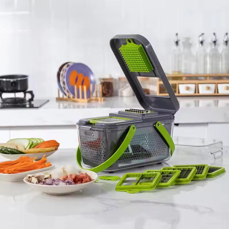 22-in-1 Professional Multifunctional Vegetable Chopper and Mandoline Slicer