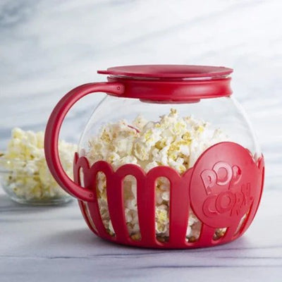 Micro-Pop Glass Microwave Popcorn Popper