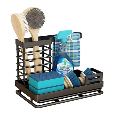 Kitchen Sink Caddy & Cleaning Accessory Organizer