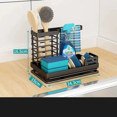 Kitchen Sink Caddy & Cleaning Accessory Organizer