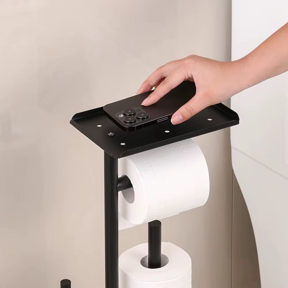 Free-Standing 4-in-1 Bathroom Organizer Station