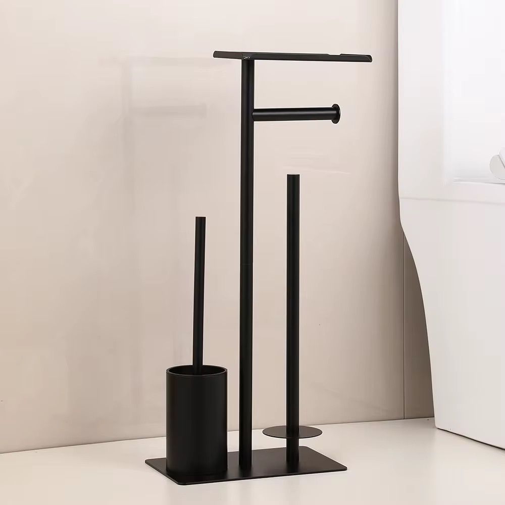 Free-Standing 4-in-1 Bathroom Organizer Station