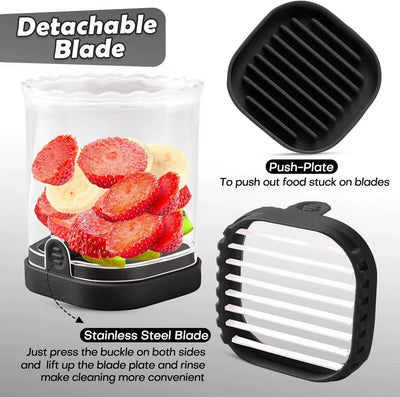 Handheld Fruit and Vegetable Slicer Cup