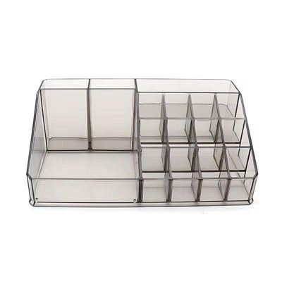 Multi-Compartment Clear Acrylic Makeup & Cosmetic Organizer