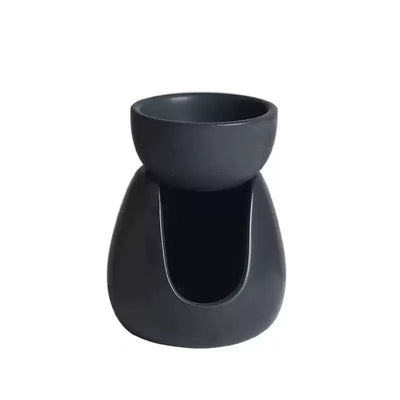Ceramic Essential Oil Burner & Wax Melt Warmer – Aromatherapy Candle Diffuser for Home