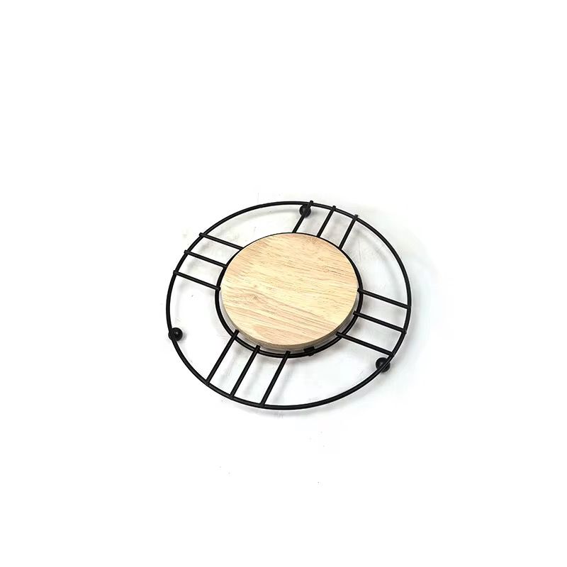 Iron Grid Trivet Modern Heat-Resistant Table Protection-Available in 2 shapes